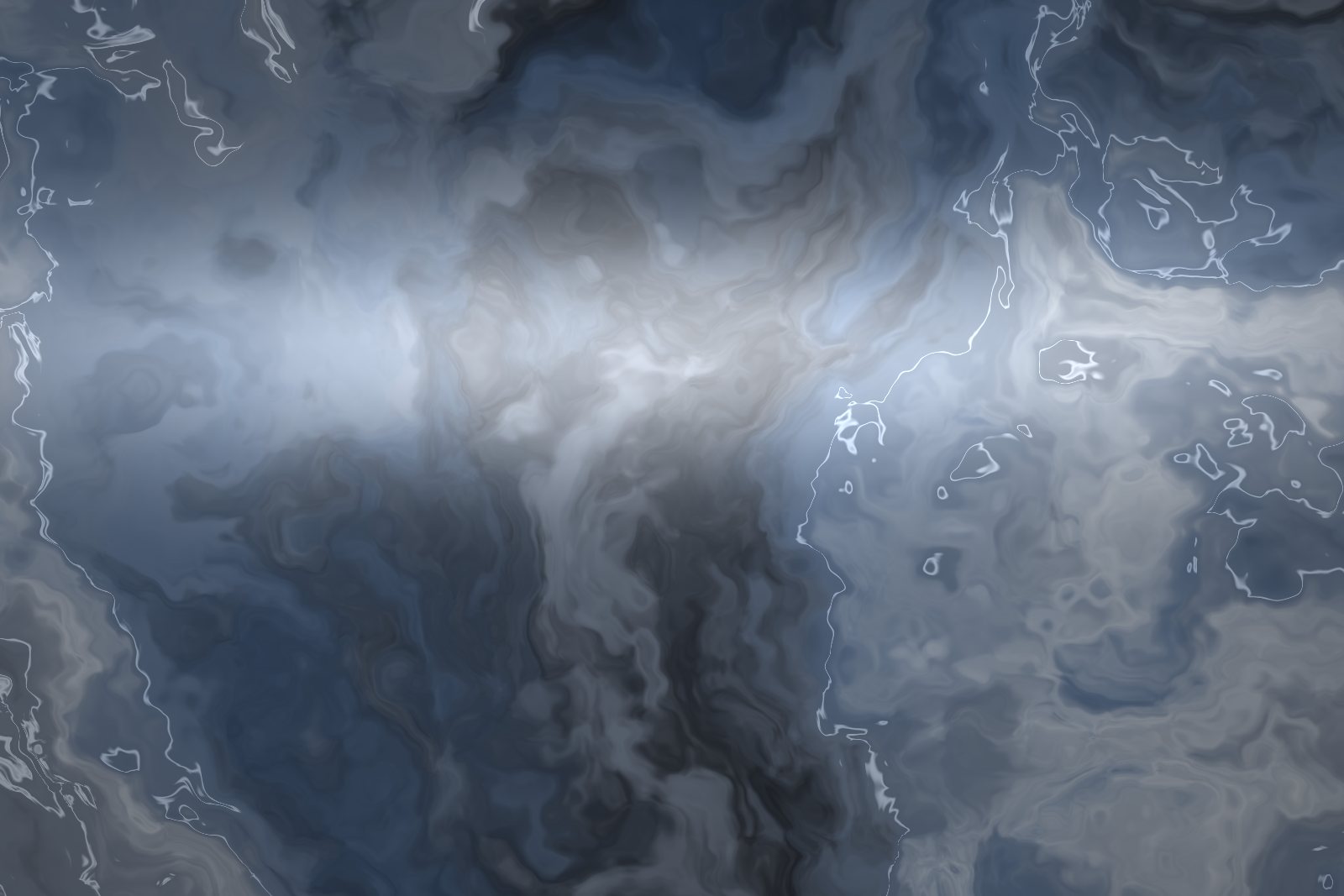 Rendering of a metallic epoxy finish